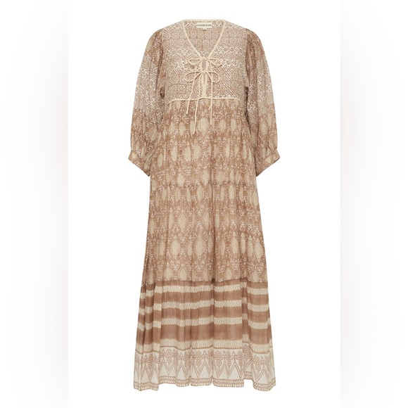 Daughters of India Jasmine Midi Dress - Picture 1 of 6